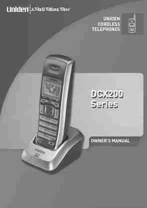 Uniden Cordless Telephone DCX200 Series-page_pdf